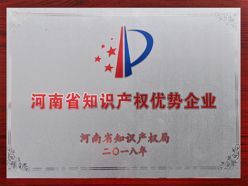 Intellectual Property Advantage Enterprise in Henan Province